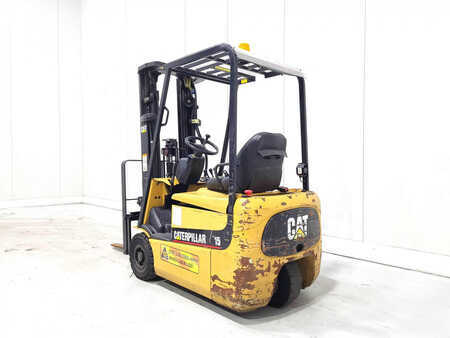 Elektryczne 3-kołowe 2003  CAT Lift Trucks EP15KRT (5)
