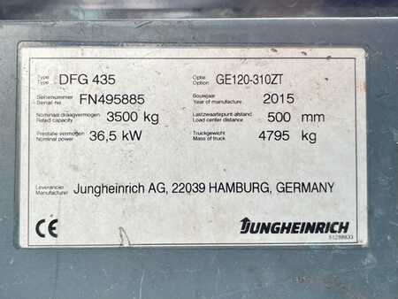 Dízel targoncák 2015  Jungheinrich DFG435 (10)