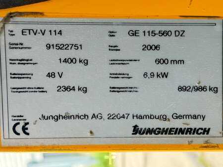 Reachtrucks 2006  Jungheinrich ETV-V114 (13)