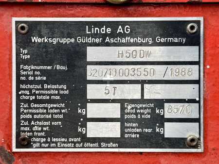 Aanhangwagens 1988  Linde H50 DW (10)