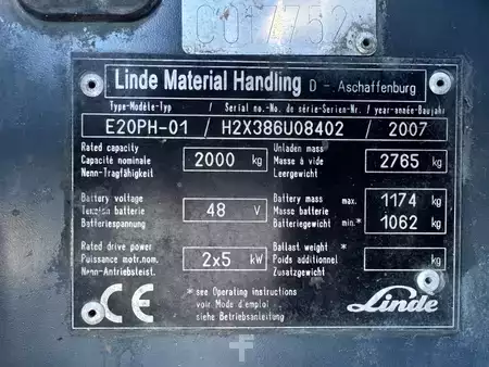Elektro 4 Rad 2007  Linde E20 (17)