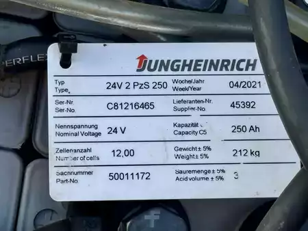 Stapelaars met staplatform 2021  Jungheinrich ERD 120 (9)