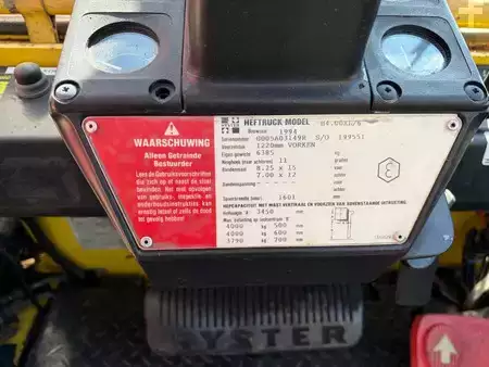 Carretilla elevadora diésel 1994  Hyster H 4.00 XL-6 (12)