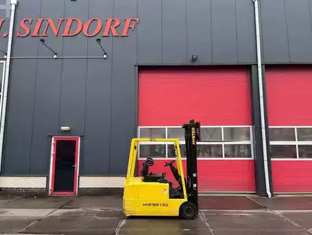Sähkö - 3 pyör 1998  Hyster J1.80 XMT 1800 kg E heftruck TRIPLO, Sideshift (15)