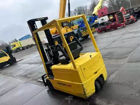 Sähkö - 3 pyör 1998  Hyster J1.80 XMT 1800 kg E heftruck TRIPLO, Sideshift (17)