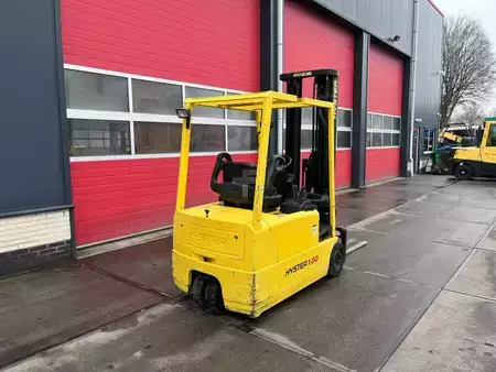 Sähkö - 3 pyör 1998  Hyster J1.80 XMT 1800 kg E heftruck TRIPLO, Sideshift (8)