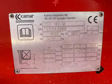Dieselový VZV 2000  Kalmar DCD 160-12 (12)