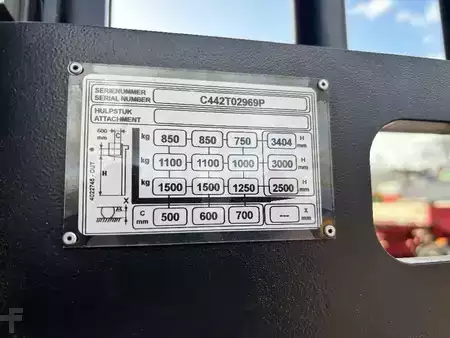 Wózek wysokiego podnoszenia 2018  Hyster S 1.5 S 1500 kg stapelaar 3.4m (15)