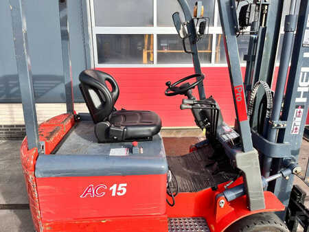 4-wiel elektrische heftrucks 2010  Heli CPD 15 1500 kg freelift / sideshift (4)