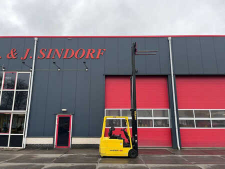 Carrelli elettrici 3 ruote 1998  Hyster J1.80 XMT 1800 kg E heftruck TRIPLO, Sideshift (16)