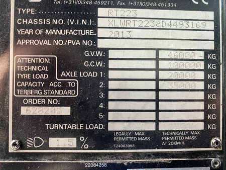 Trator de terminal 2013  Terberg RT223 (13)