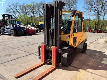 Empilhador a gás 2017  Hyster H 4.50 FT 4500kg LPG TRIPLO (5)
