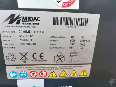 Elektro 4 Rad 2004  Jungheinrich EFG 316 K 1600 kg E- Heftruck (12)