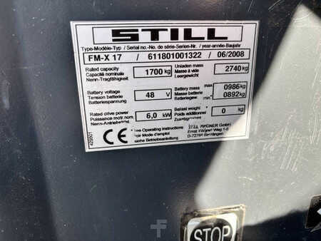 Retraky 2008  Still FMX 17 8.8 meter 1700 kg Reachtruck (18)