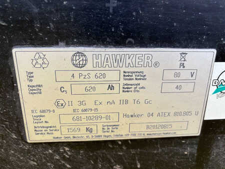 Eléctrico - 4 rodas 2012  Hyster J2.5XN EX Cat 3GD (14)