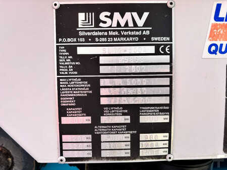 Empilhador diesel 2002  SMV Konecranes SL 12-600 A (9)