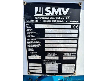 Empilhador diesel 1998  SMV Konecranes SL 10-600 A + extra counterweight 12t. capacity (31)