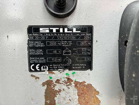 Eléctrico - 4 rodas 2014  Still RX 20-20 2000kg TIPLO / Sideshift (8)