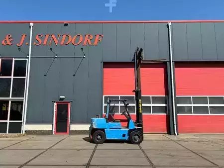 Carretilla elevadora diésel 1993  Hyster H 4.00 XL-5 4000 kg Diesel (9)