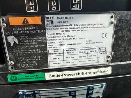 Empilhador diesel 2008  Hyster H 7.0 FT 7000kg Diesel Heftruck (23)