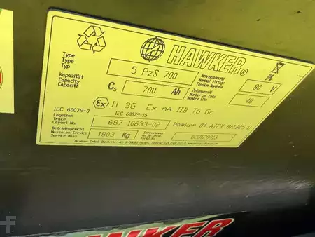 4-wiel elektrische heftrucks 2012  Hyster J 3.0 XN CAT 3 GD (17)