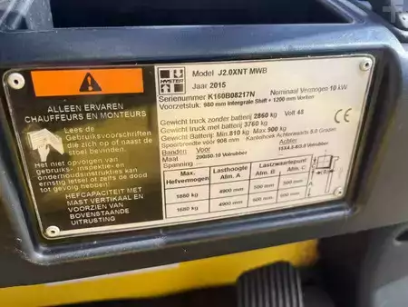 Carrelli elettrici 3 ruote 2015  Hyster J 2.00 XNT (10)