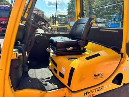 Carretilla elevadora diésel 2019  Hyster H 5.5 FT 5500kg Triplo (9)