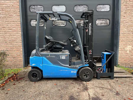 4-wiel elektrische heftrucks 2017 Toyota 8FBM16T (1)