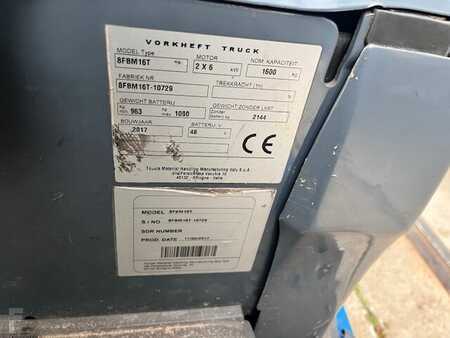 Elektro čtyřkolový VZV 2017  Toyota 8FBM16T (5)