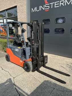 4-wiel elektrische heftrucks 2021 Toyota 8FBM20T (1)