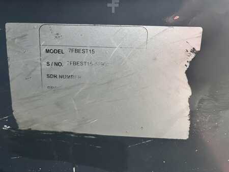 Chariots électriques à 3 roues 2019  Toyota 7FBEST15 (9)