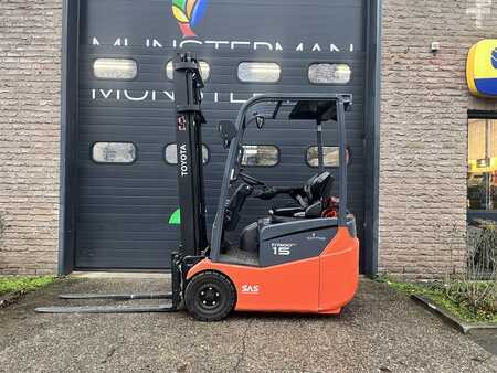 3-wiel elektrische heftrucks 2019  Toyota 7FBEST15 (1)