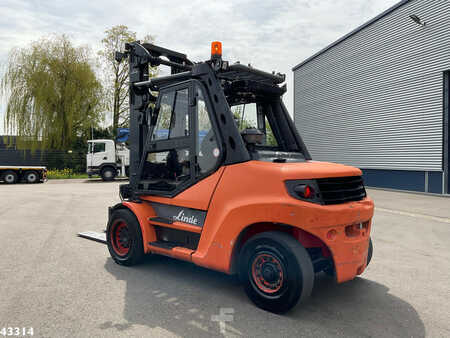 Diesel gaffeltruck 2010  Linde Linde H80D / 900-03 (5)