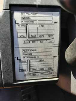 Chariots élévateurs GPL 2015  Jungheinrich TFG 550S (5)