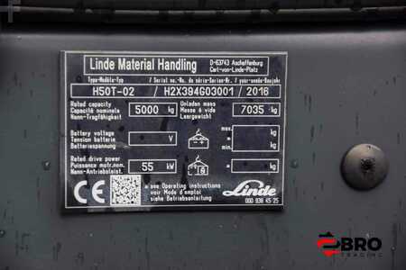 LPG heftrucks 2016  Linde H50T-02 Triplex (16)