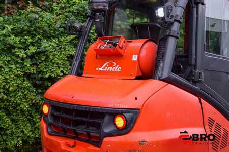 Gázüzemű targoncák 2016  Linde H50T-02 Triplex (3)