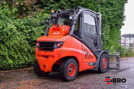 LPG Forklifts 2016  Linde H50T-02 Triplex (4)