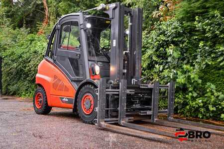 LPG Forklifts 2016  Linde H50T-02 Triplex (6)