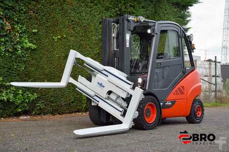 Diesel Forklifts 2020  Linde H35D-02 Triplex + Cascade Rotator (1)