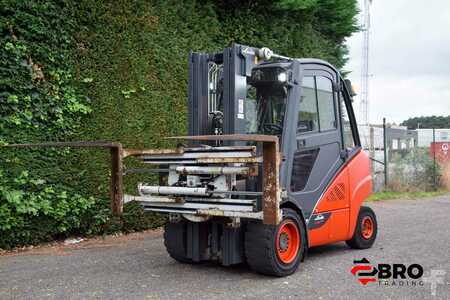 Diesel Forklifts 2017  Linde H35D-02 Triplex + Cascade rotator (9)