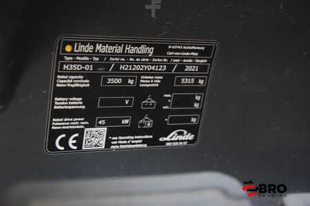 Diesel heftrucks 2021  Linde H35D-01 Triplex - weegsysteem - 4 ventielen (6)