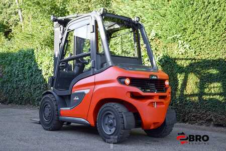 Carretilla elevadora diésel 2022  Linde H50D 1204 Triplex 482 UUR!! (12)