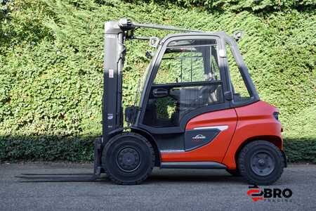 Carretilla elevadora diésel 2022  Linde H50D 1204 Triplex 482 UUR!! (13)