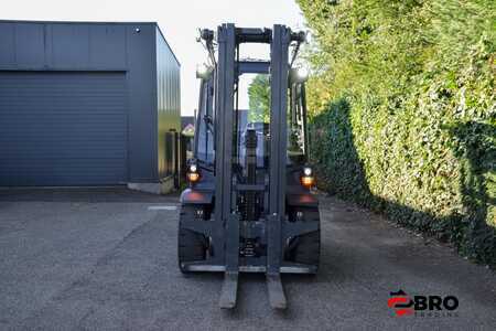 Carretilla elevadora diésel 2022  Linde H50D 1204 Triplex 482 UUR!! (15)