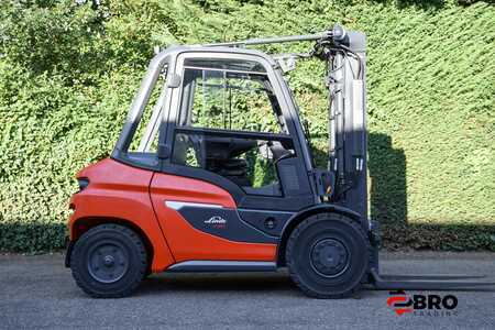 Carretilla elevadora diésel 2022  Linde H50D 1204 Triplex 482 UUR!! (17)