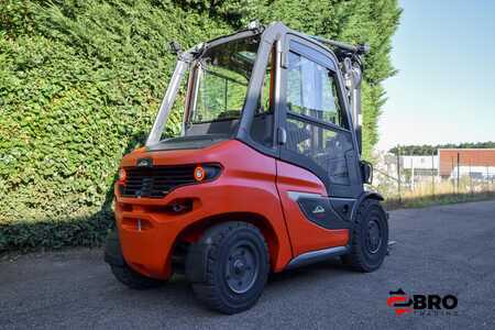 Carretilla elevadora diésel 2022  Linde H50D 1204 Triplex 482 UUR!! (18)