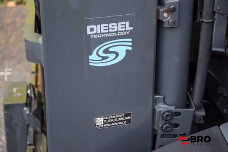 Carretilla elevadora diésel 2022  Linde H50D 1204 Triplex 482 UUR!! (7)