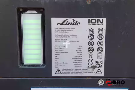 Chariots électriques à 4 roues 2022  Linde X30-01 Li ion 5 Hydr. valves (2)