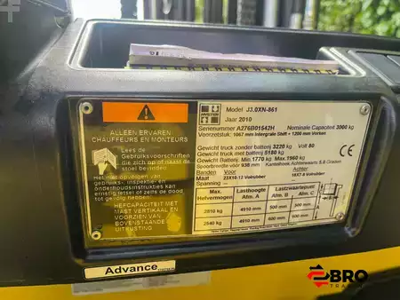 Elektrisk- 4 hjul 2010  Hyster J3.0XN (5)