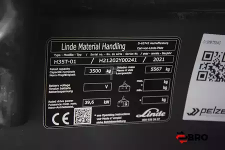 Empilhador a gás 2021  Linde H35T-01 Triplex (4)